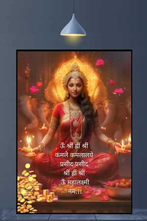 Lakshmi mantra | Art frame