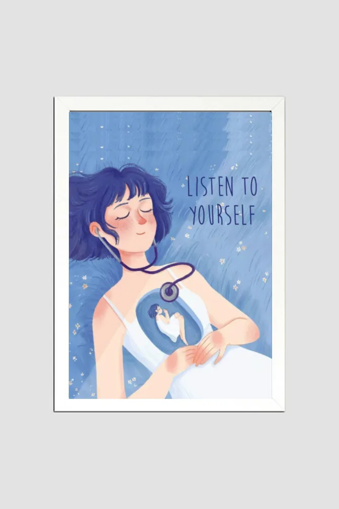 listen to yourself | wall art