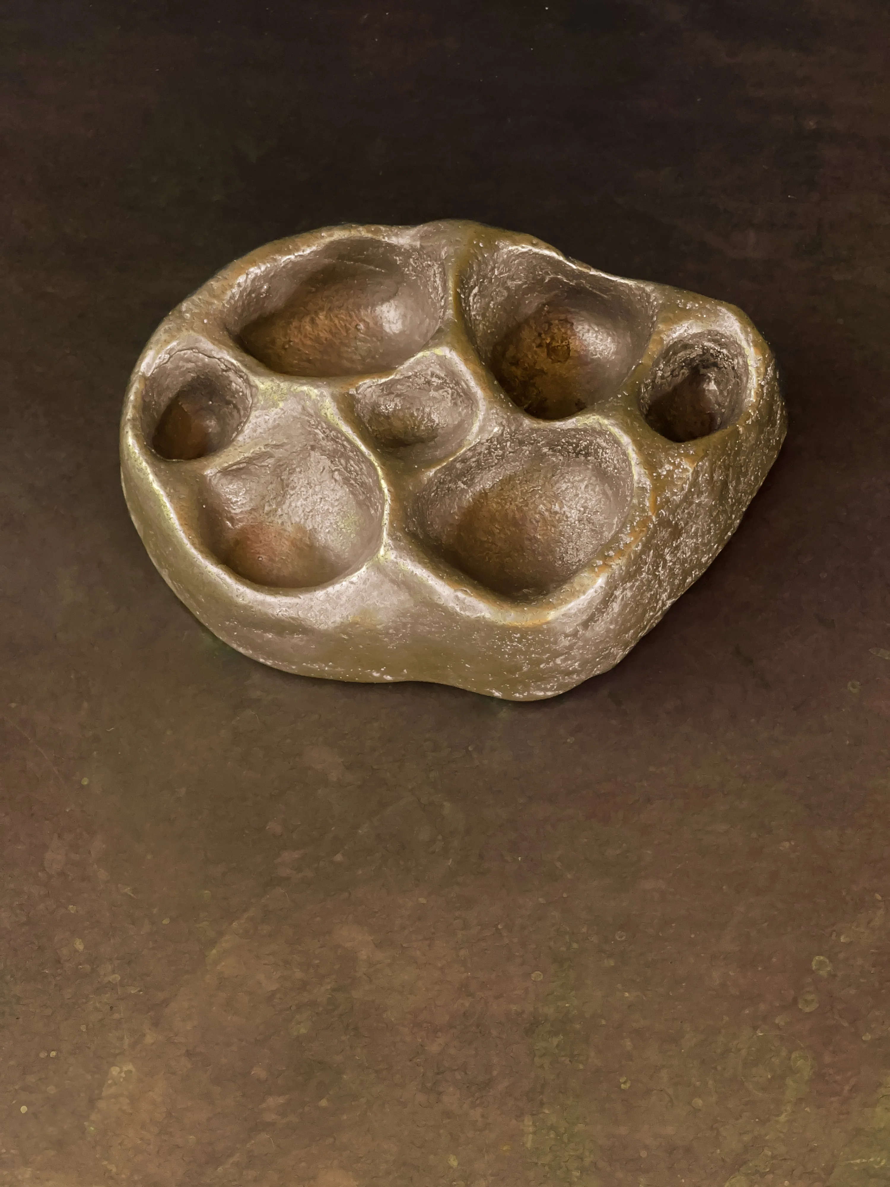 Rockpool in Brass