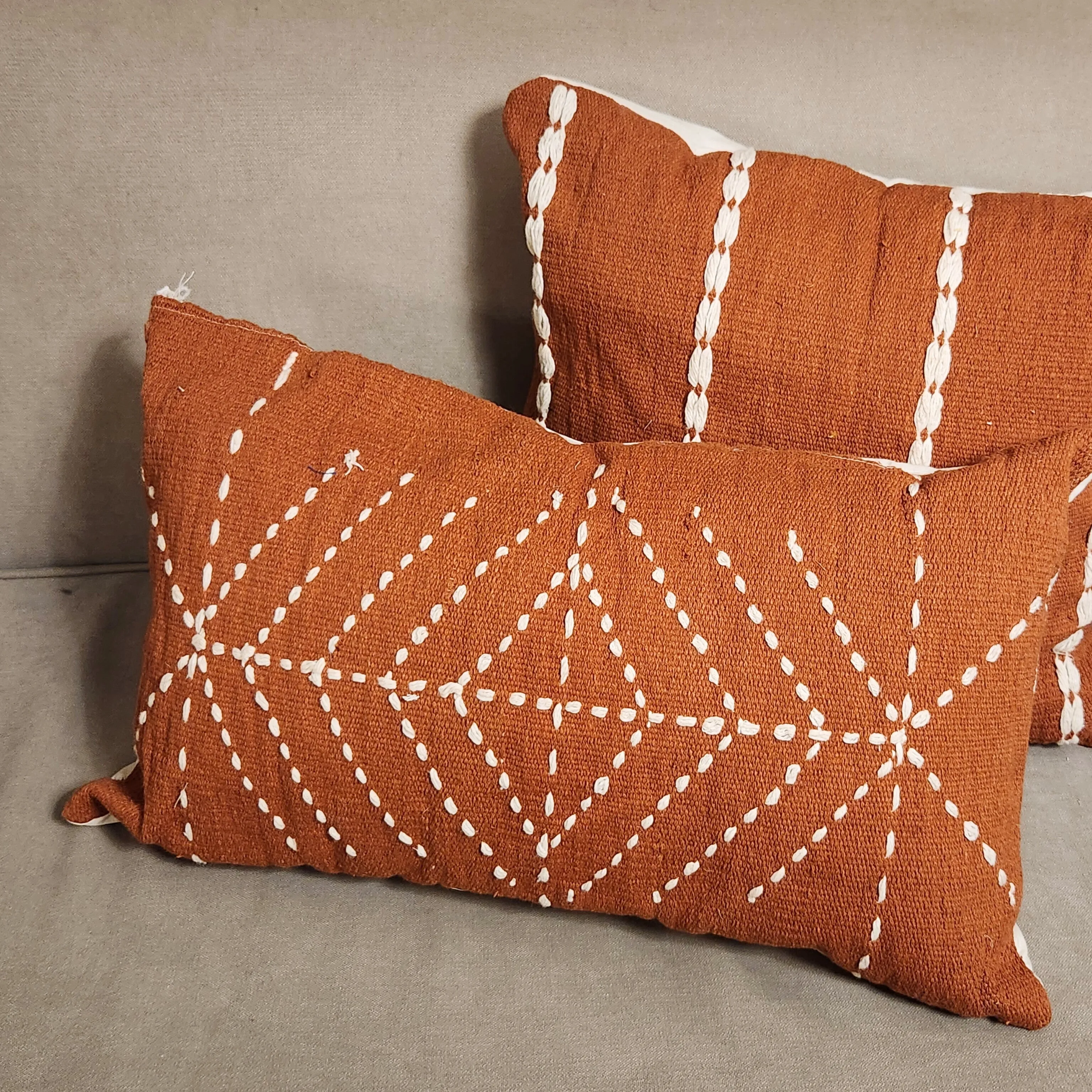 Terracotta Cushions Mix